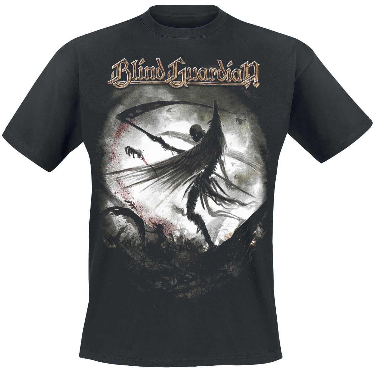 Blind Guardian T-Shirt - Violent Shadows - S to 5XL - for Men - black - 100% cotton T-Shirts Band Merchandise