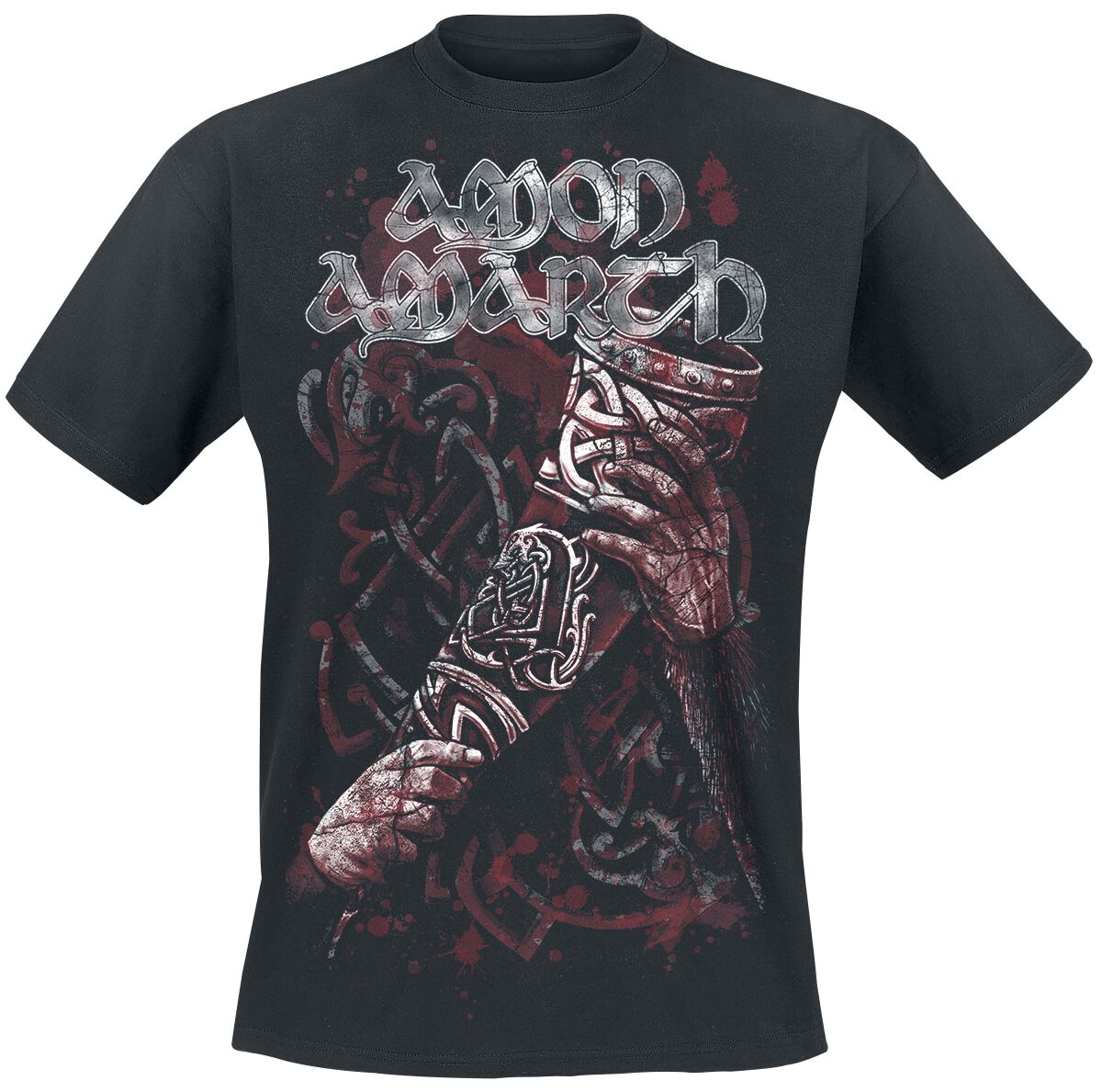 Amon Amarth T-Shirt - Raise Your Horns - S to 5XL - for Men - black - 100% cotton T-Shirts Band Merchandise