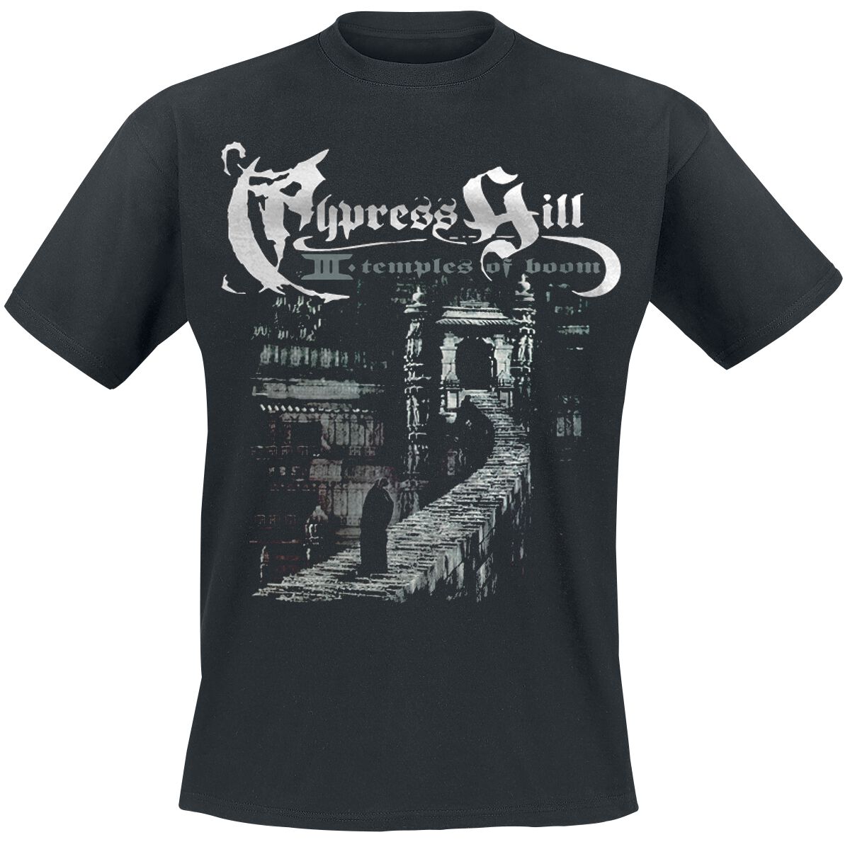 Cypress Hill T-Shirt - Temple Of Boom - S to 5XL - for Men - black - 100% cotton T-Shirts Band Merchandise