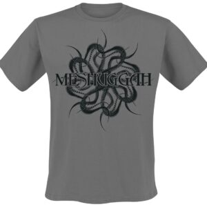 Meshuggah T-Shirt - Spine - M to XXL - for Men - charcoal - 100% cotton T-Shirts Band Merchandise