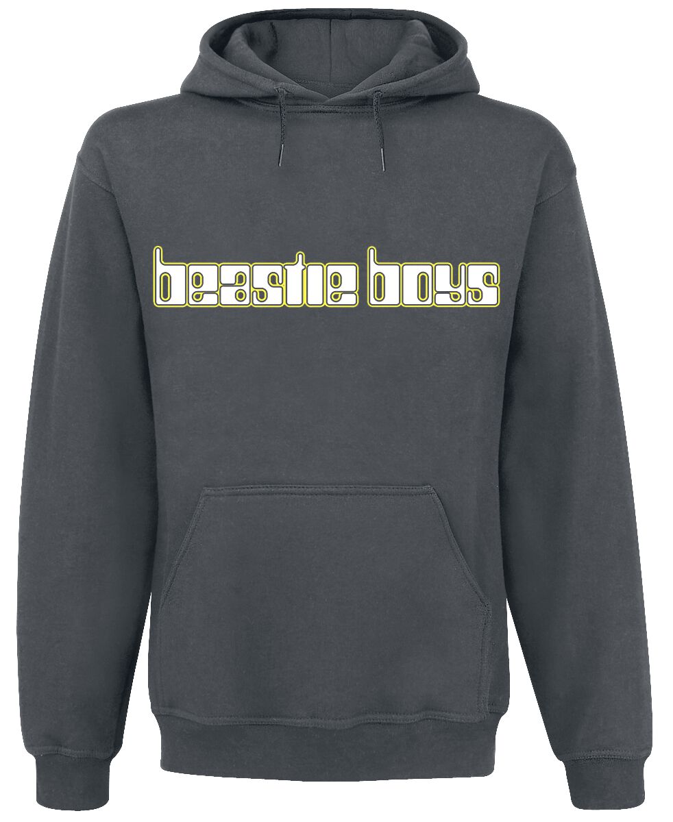 Beastie Boys Hooded sweater - Hello Nasty Photo - S to XXL - for Men - charcoal - 80% cotton, 20% polyester Hooded sweaters & -jackets Band Merchandise