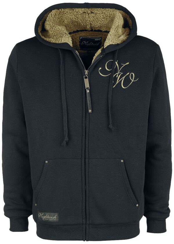 Nightwish Hooded zip - EMP Signature Collection - M to 5XL - for Men - black - 70% cotton, 30% polyester Hooded sweaters & -jackets Band Merchandise - Image 1
