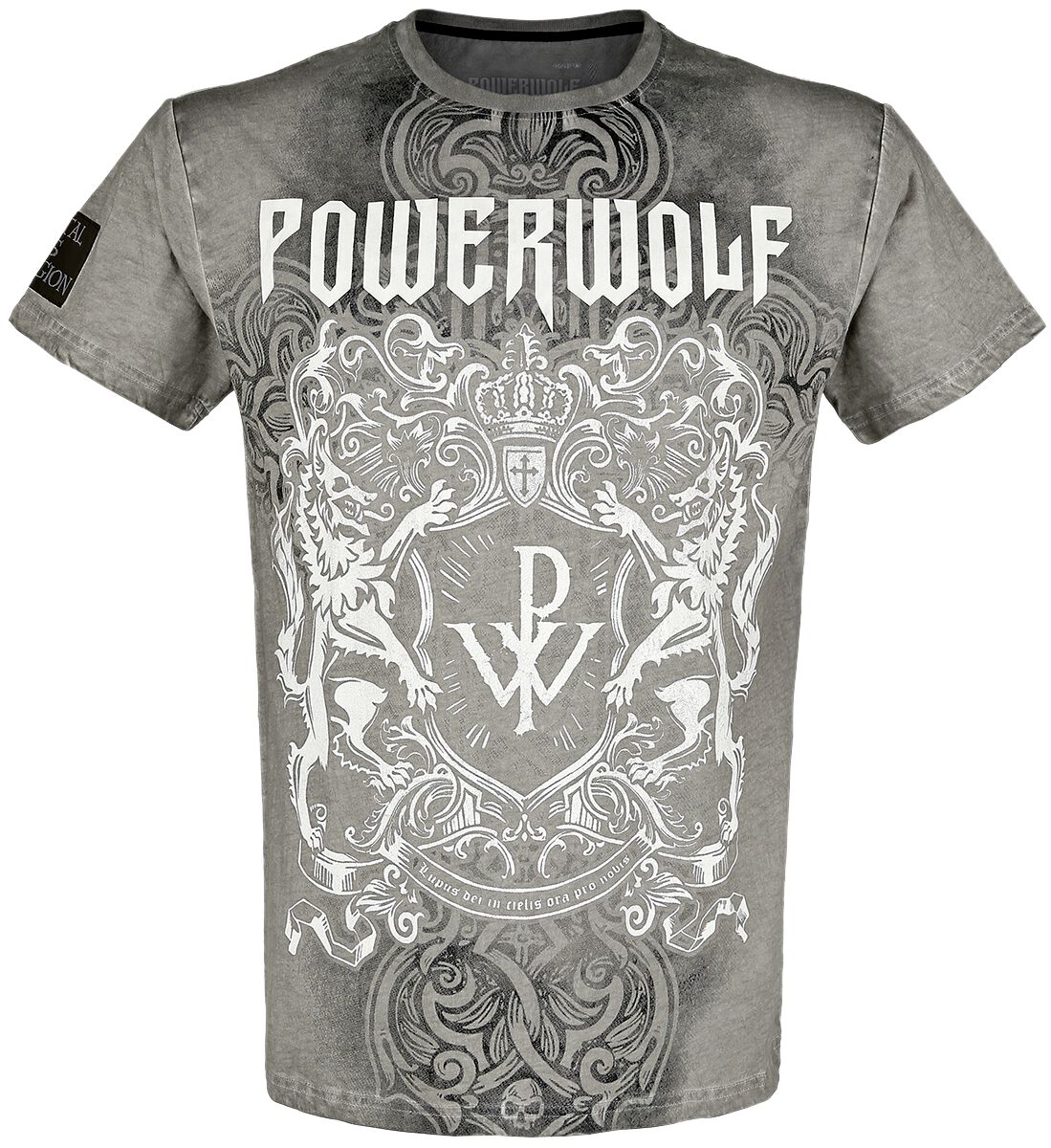 Powerwolf T-Shirt - EMP Signature Collection - S to 3XL - for Men - grey - 100% cotton T-Shirts Band Merchandise