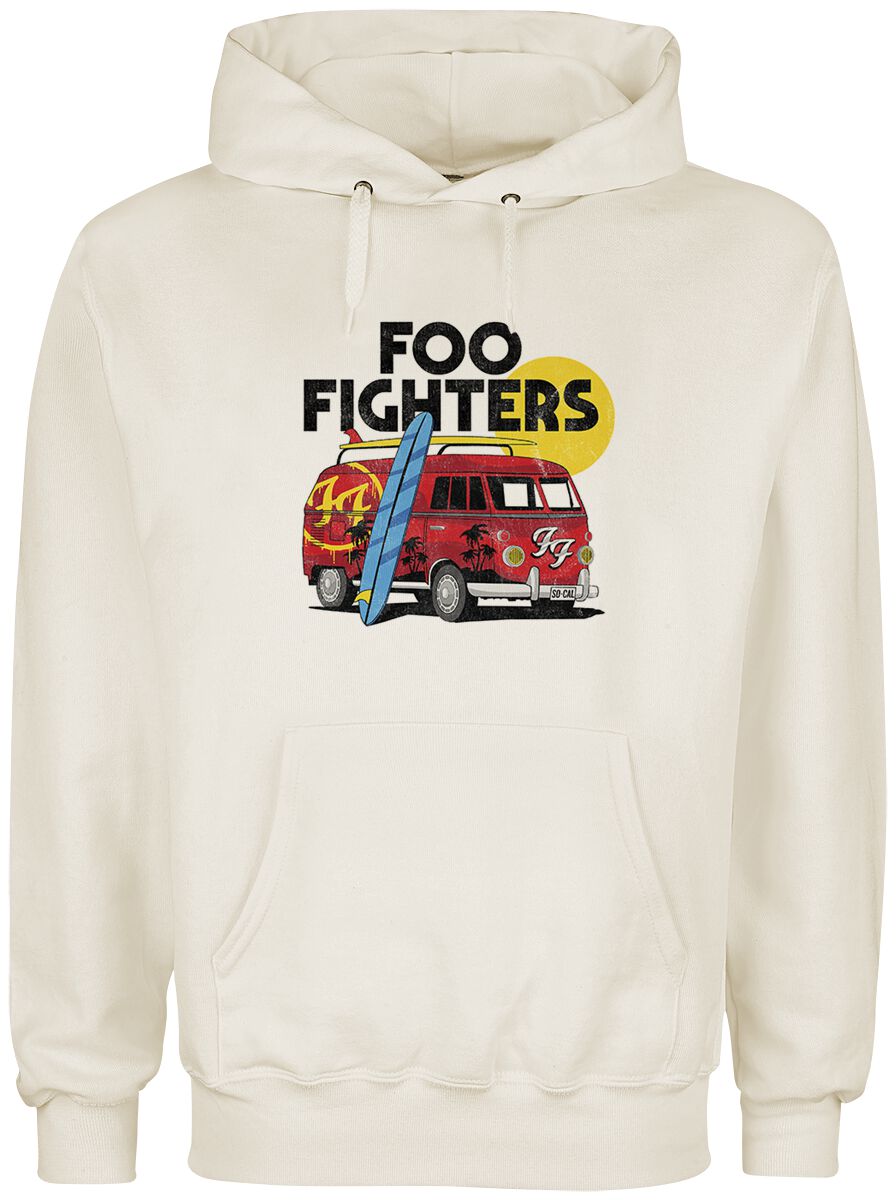 Foo Fighters Hooded sweater - VAN Men Off - S to XXL - for Men - beige - 80% cotton, 20% polyester Hooded sweaters & -jackets Band Merchandise