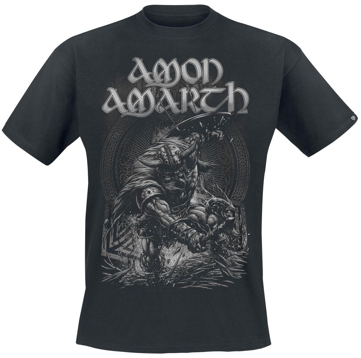 Amon Amarth T-Shirt - Warrior - S to 5XL - for Men - black - 100% cotton T-Shirts Band Merchandise