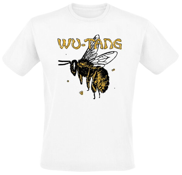 Wu-Tang Clan T-Shirt - Bee - M to XXL - for Men - white - 100% cotton T-Shirts Band Merchandise - Image 1