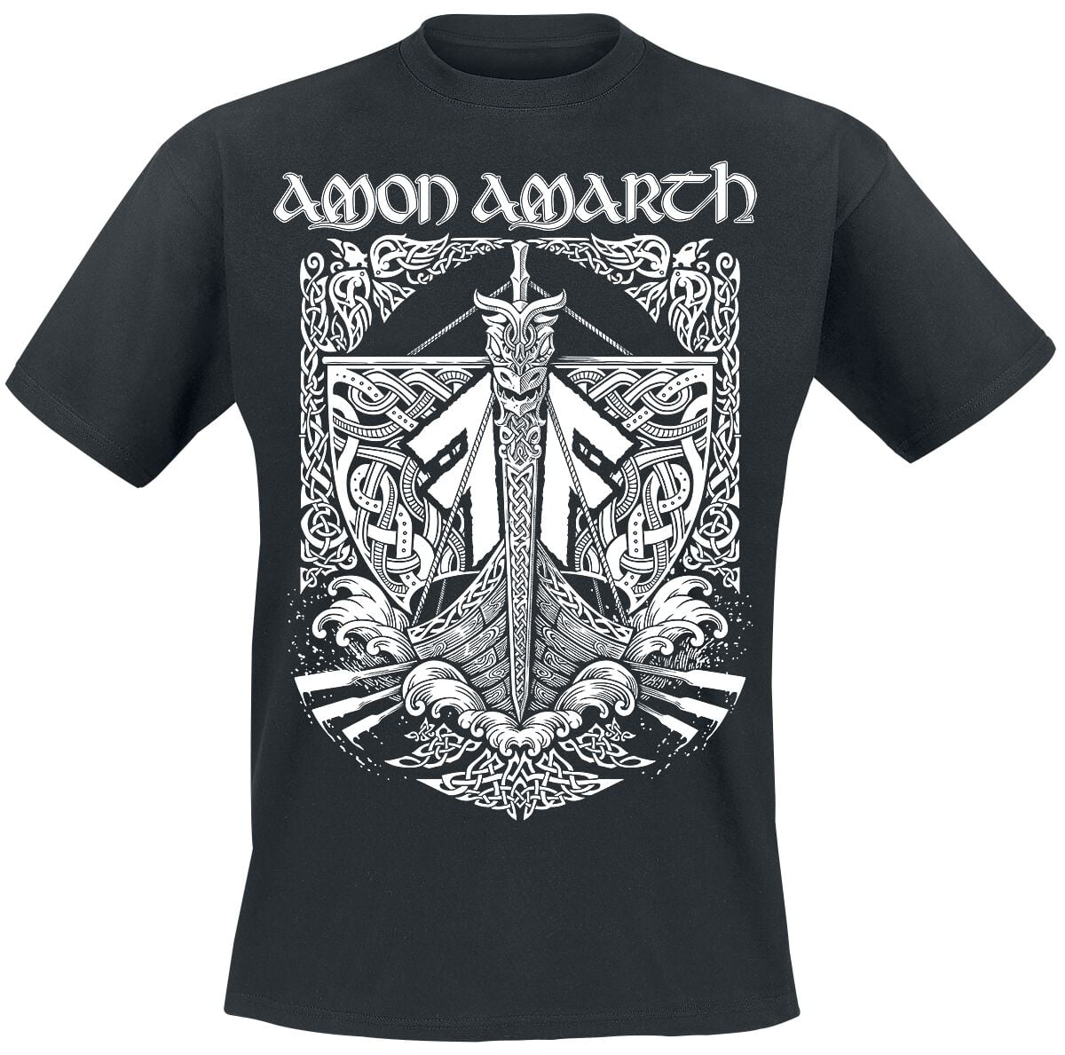 Amon Amarth T-Shirt - Put your back into the oar - S to 3XL - for Men - black - 100% cotton T-Shirts Band Merchandise