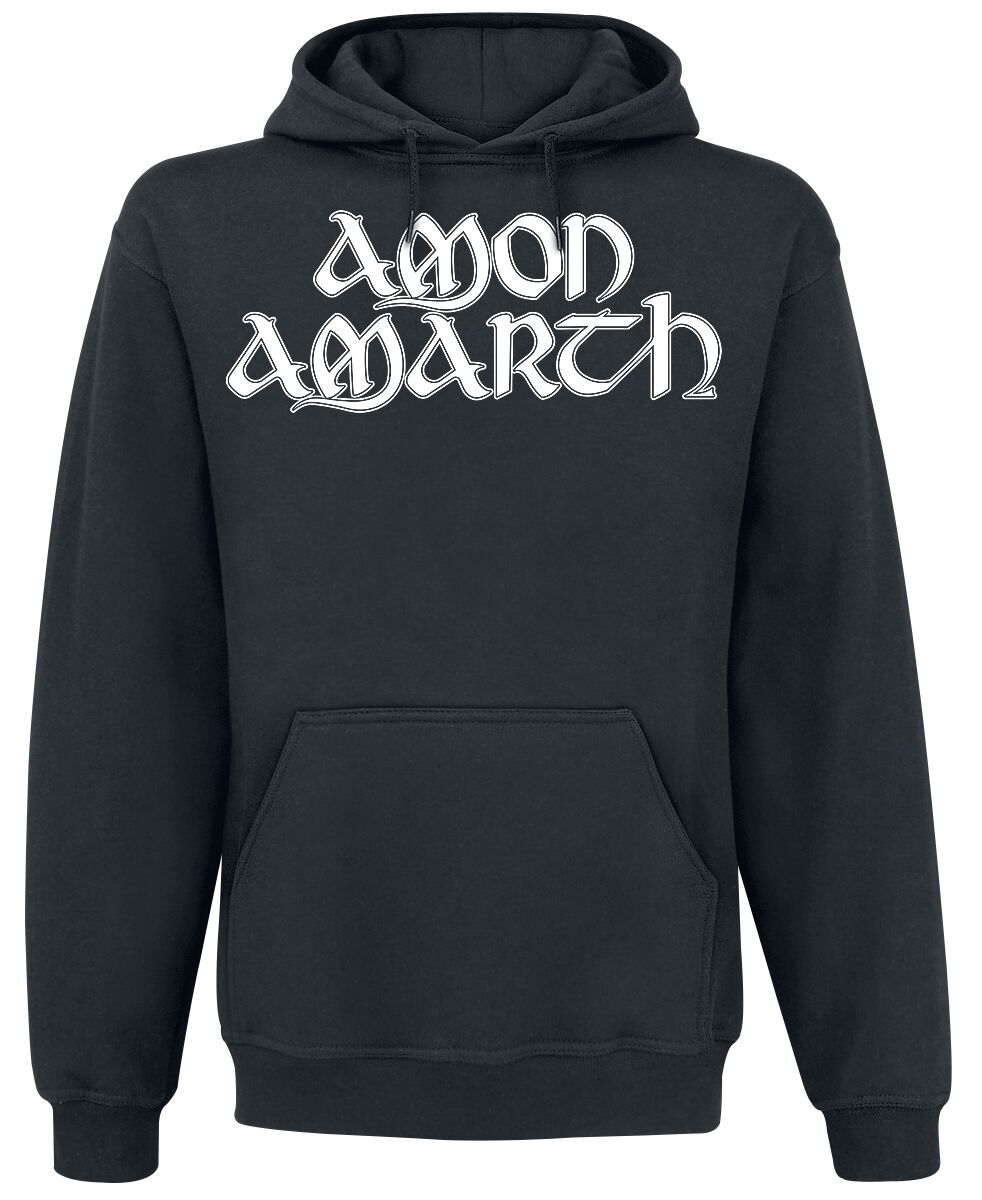 Amon Amarth Hooded sweater - Put your back into the oar - L to XL - for Men - black - 80% cotton, 20% polyester Hooded sweaters & -jackets Band Merchandise