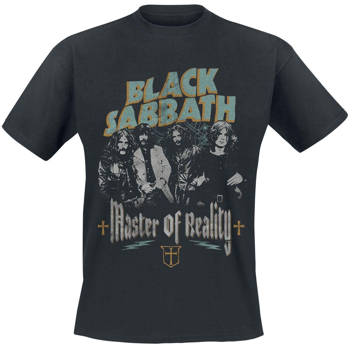 Black Sabbath T-Shirt - Master of reality - S to 3XL - for Men - black - 100% cotton T-Shirts Band Merchandise