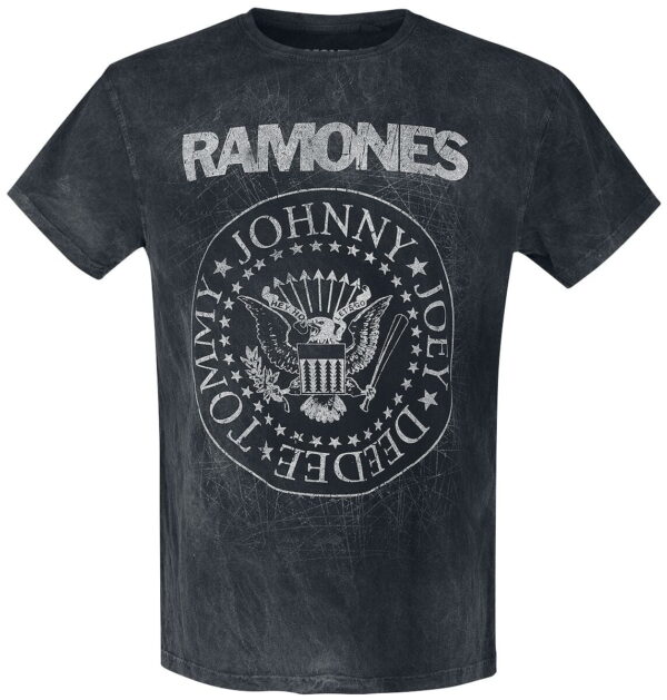 Ramones T-Shirt - Hey Ho Let's Go - S to L - for Men - black - 100% cotton T-Shirts Band Merchandise