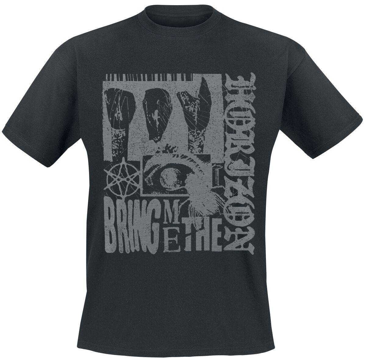 Bring Me The Horizon T-Shirt - Bug - S to XXL - for Men - black - 100% cotton T-Shirts Band Merchandise