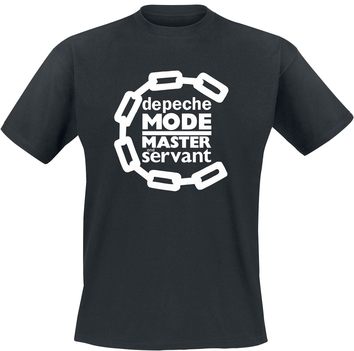 Depeche Mode T-Shirt - Master And Servant - S to 4XL - for Men - black - 100% cotton T-Shirts Band Merchandise