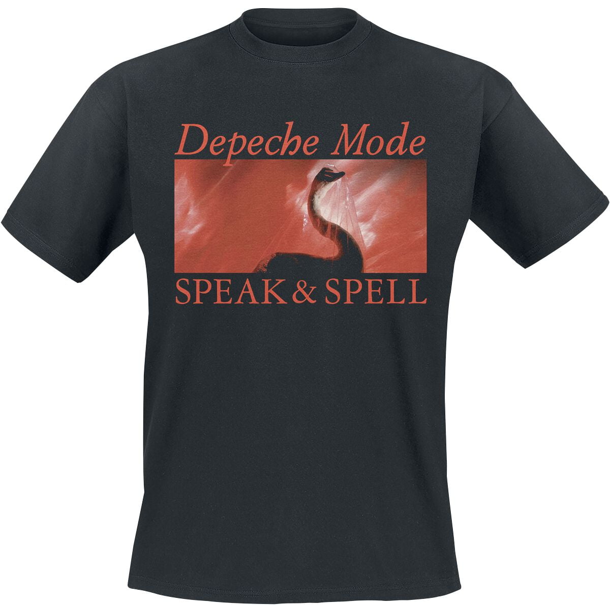 Depeche Mode T-Shirt - Speak & spell - S to 4XL - for Men - black - 100% cotton T-Shirts Band Merchandise