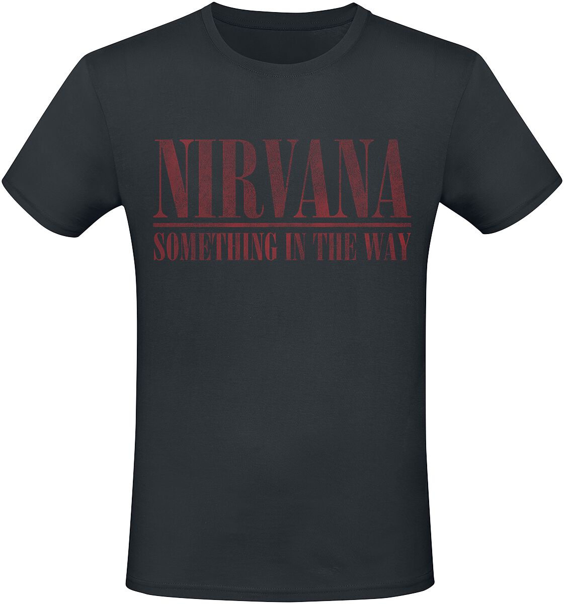 Nirvana T-Shirt - Something In The Way - S to 3XL - for Men - black - 100% cotton T-Shirts Band Merchandise