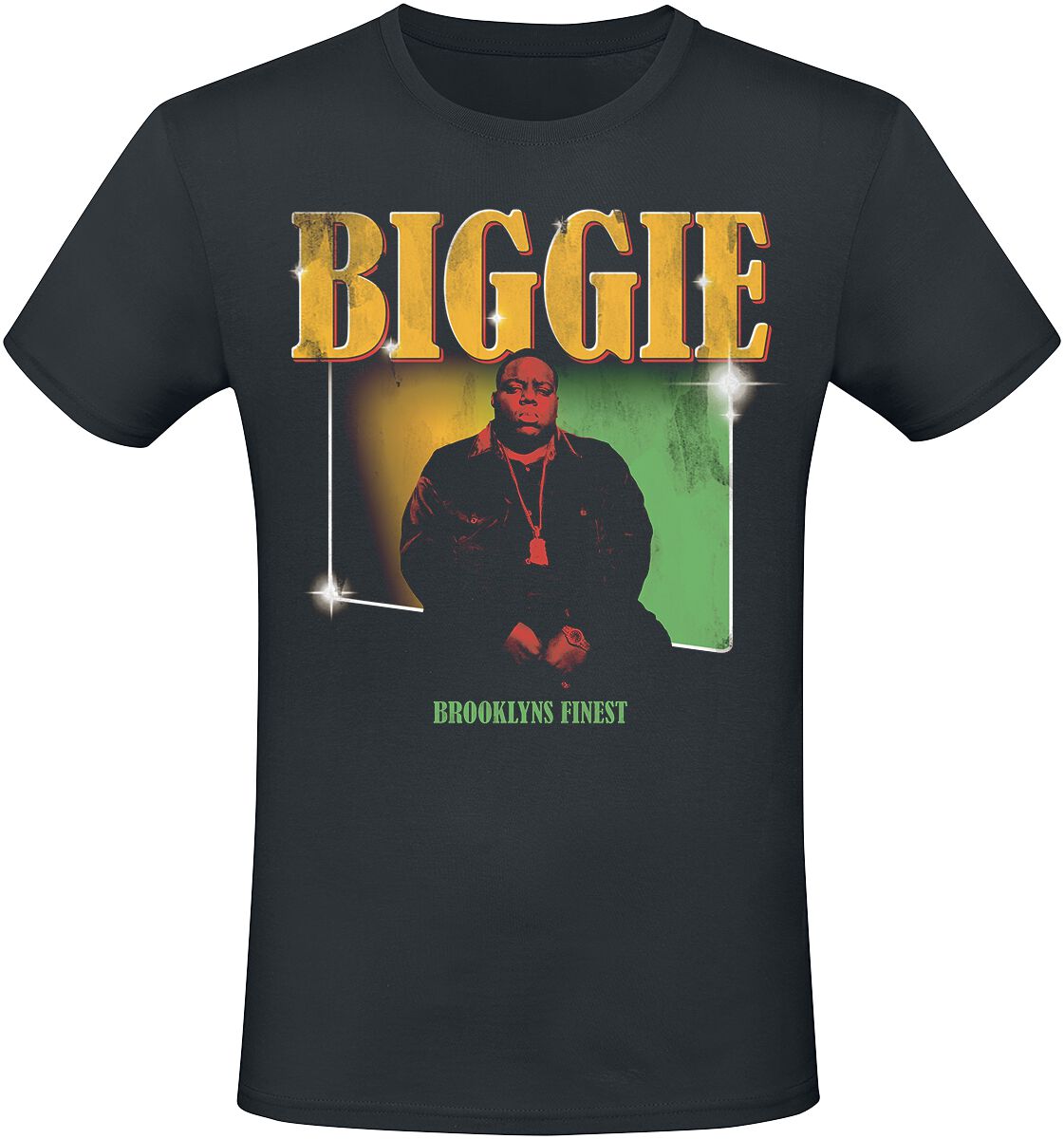 Notorious B.I.G. T-Shirt - Finest - S to XXL - for Men - black - 100% cotton T-Shirts Band Merchandise