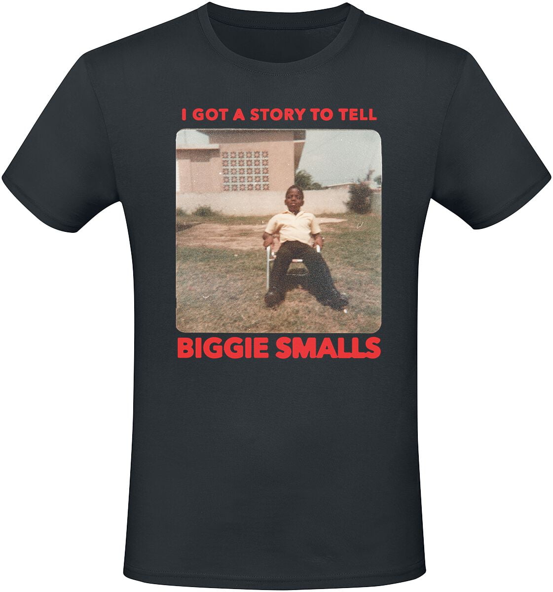 Notorious B.I.G. T-Shirt - Memory - S to XXL - for Men - black - 100% cotton T-Shirts Band Merchandise