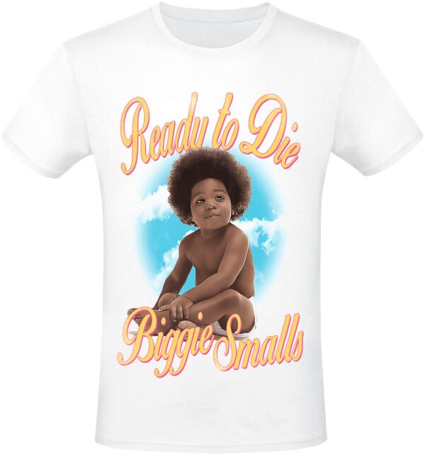 Notorious B.I.G. T-Shirt - Ready To Die - S to 3XL - for Men - white - 100% cotton T-Shirts Band Merchandise - Image 1