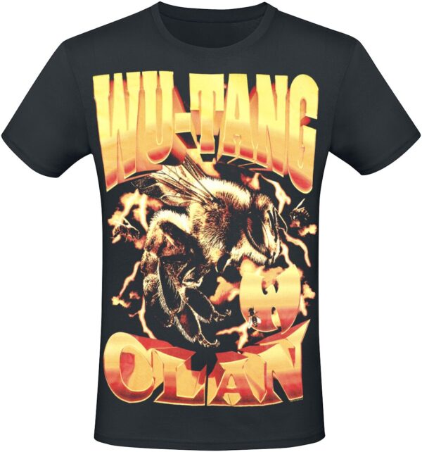 Wu-Tang Clan T-Shirt - Bee - S to 3XL - for Men - black - 100% cotton T-Shirts Band Merchandise - Image 1