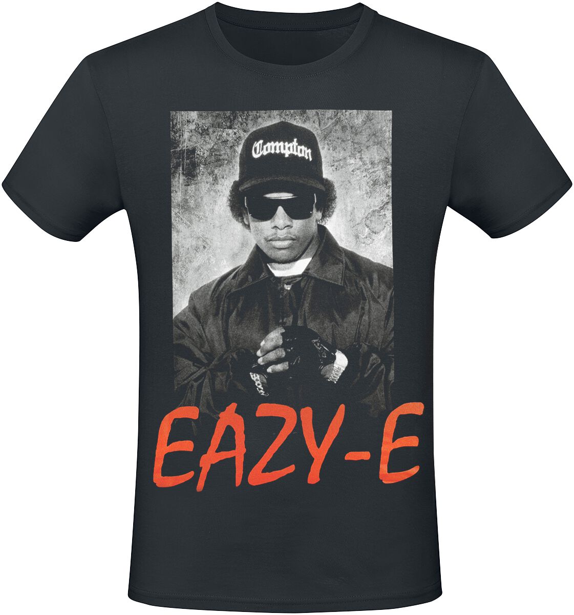 Eazy-E T-Shirt - Logo - S to 3XL - for Men - black - 100% cotton T-Shirts Band Merchandise