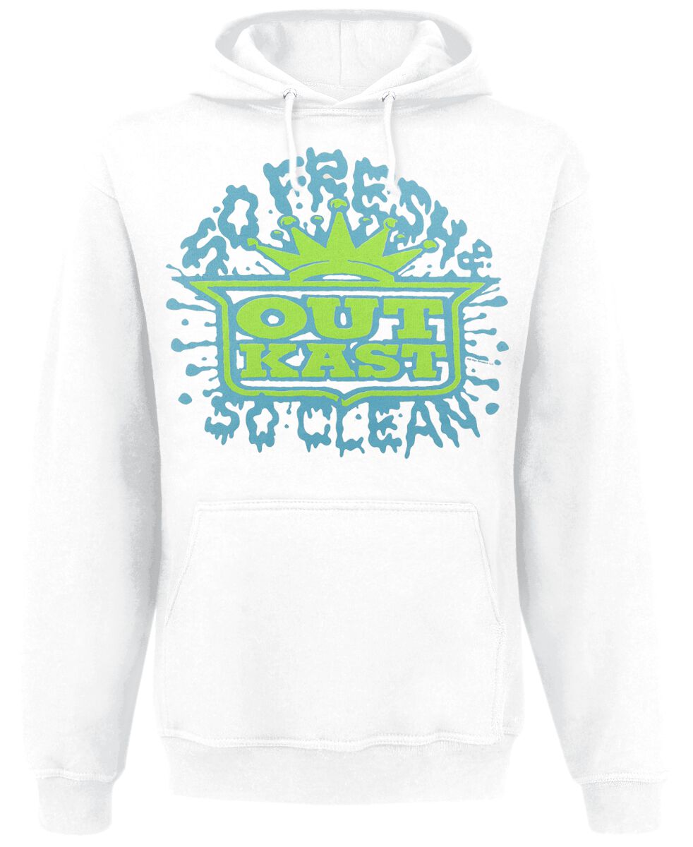 OutKast Hooded sweater - So Fresh So Clean - S to XXL - for Men - white - 80% cotton, 20% polyester Hooded sweaters & -jackets Band Merchandise