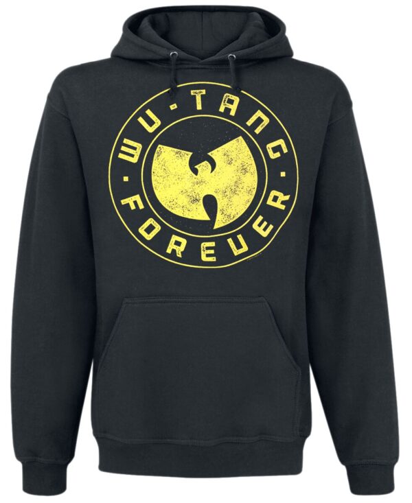 Wu-Tang Clan Hooded sweater - Forever - S to XXL - for Men - black - 80% cotton, 20% polyester Hooded sweaters & -jackets Band Merchandise - Image 1