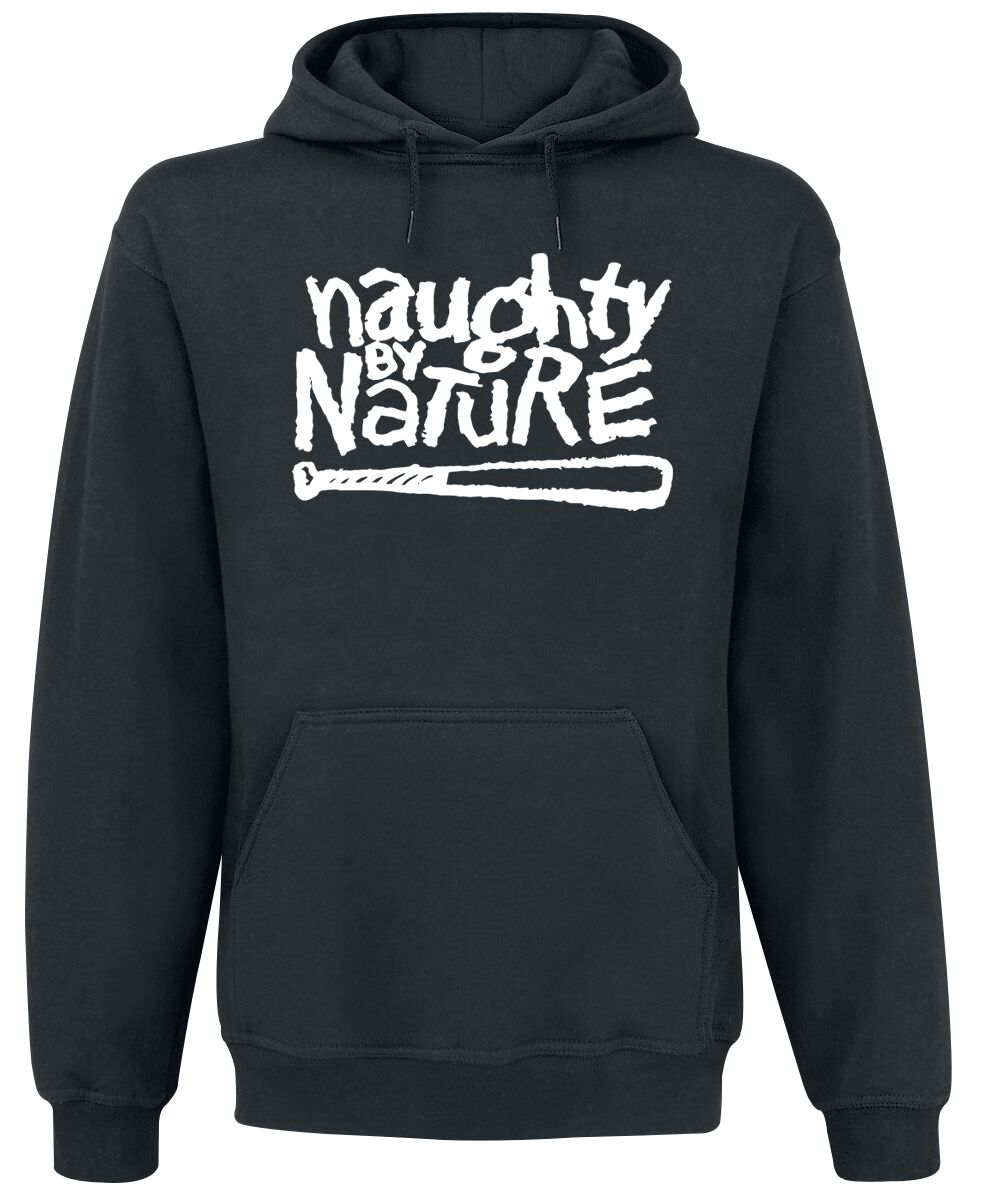 Naughty by Nature Hooded sweater - Classic Logo - S to 4XL - for Men - black - 50% cotton, 50% polyester Hooded sweaters & -jackets Band Merchandise