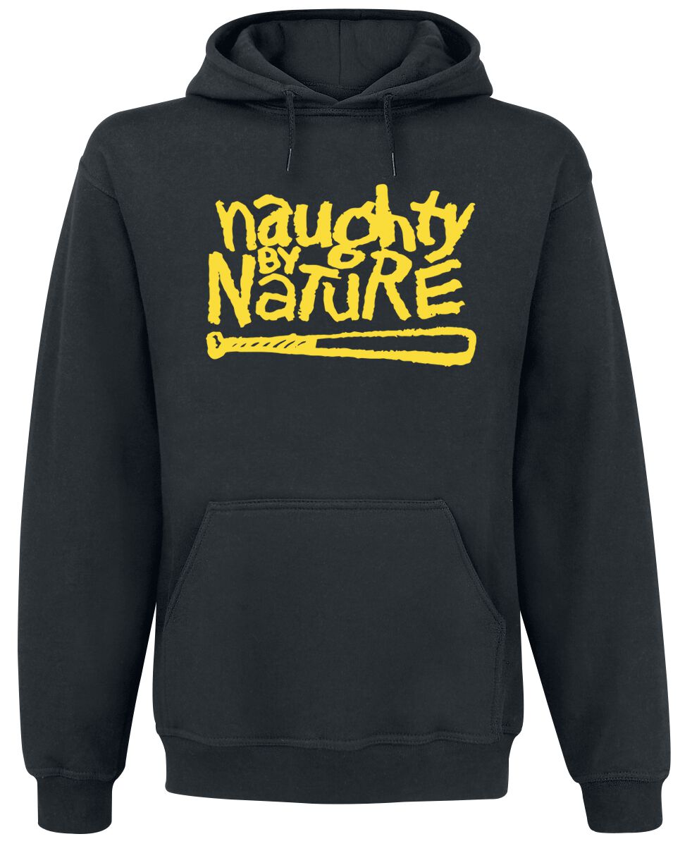 Naughty by Nature Hooded sweater - Yellow Classic - S to 3XL - for Men - black - 50% cotton, 50% polyester Hooded sweaters & -jackets Band Merchandise