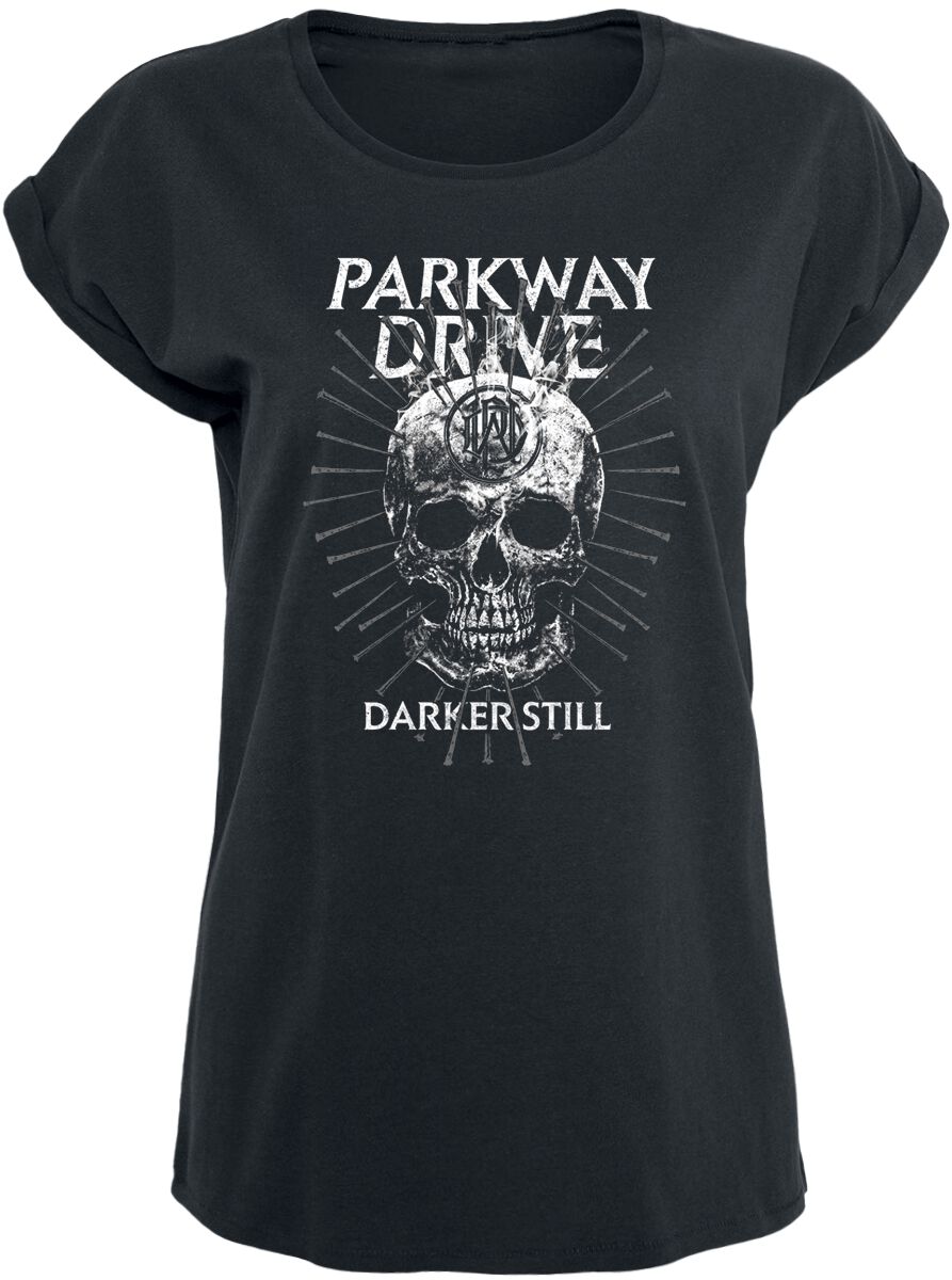 Parkway Drive T-Shirt - Smoke Skull - S to XXL - for Women - black - 100% cotton T-Shirts Band Merchandise