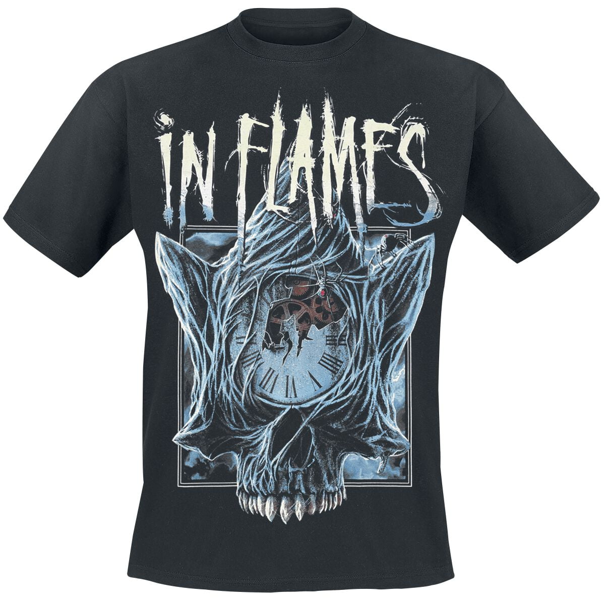 In Flames T-Shirt - The Great Deceiver - S to 3XL - for Men - black - 100% cotton T-Shirts Band Merchandise