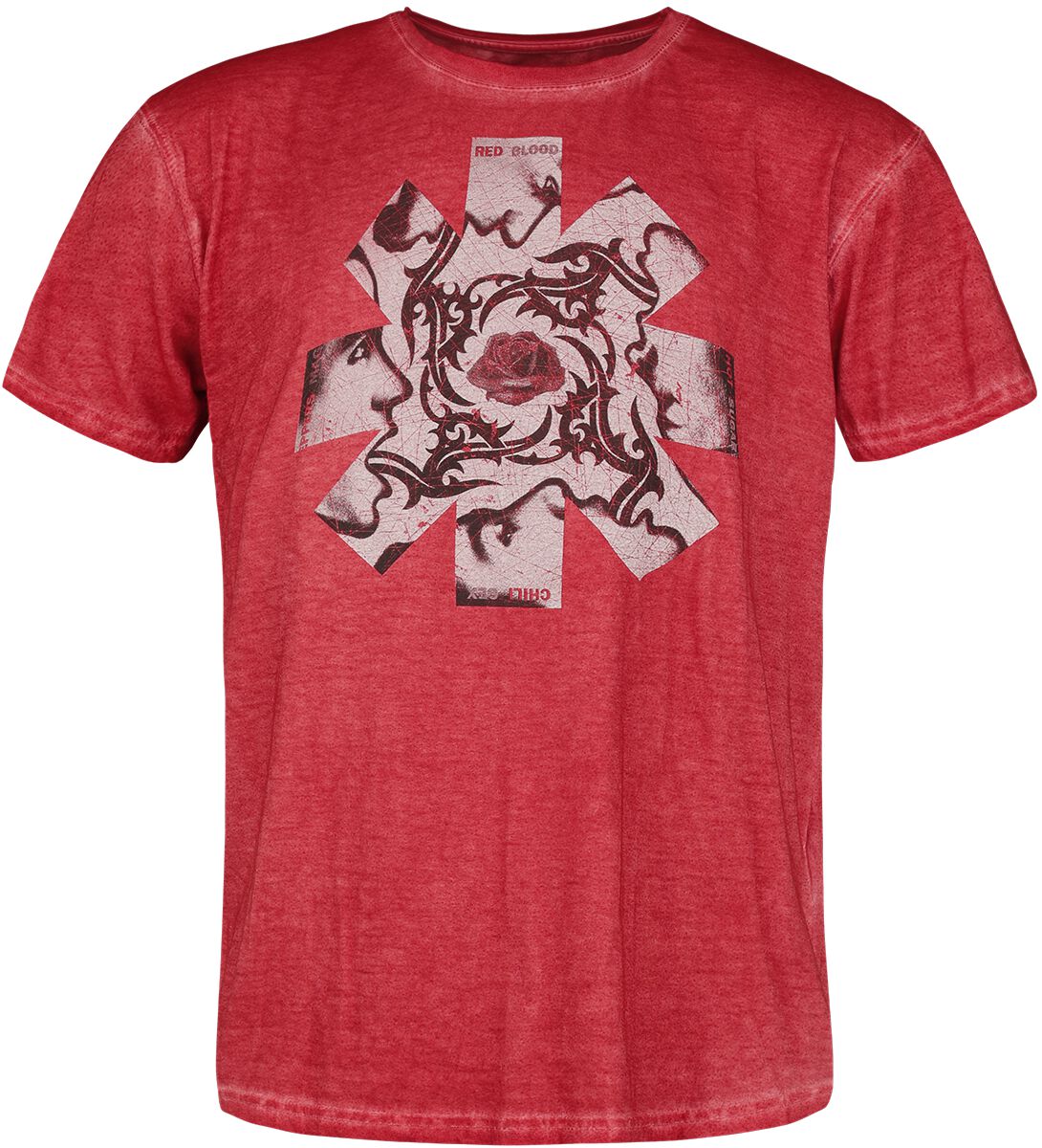 Red Hot Chili Peppers T-Shirt - Blood, Sugar, Sex, & Magik - S to 3XL - for Men - red - 100% cotton T-Shirts Band Merchandise