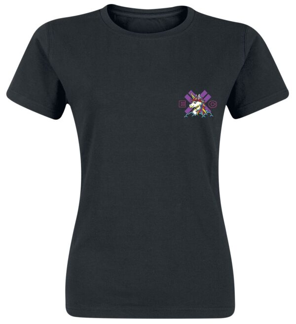 Electric Callboy T-Shirt - Spaceman Unicorn - S to XXL - for Women - black - 100% cotton T-Shirts Band Merchandise