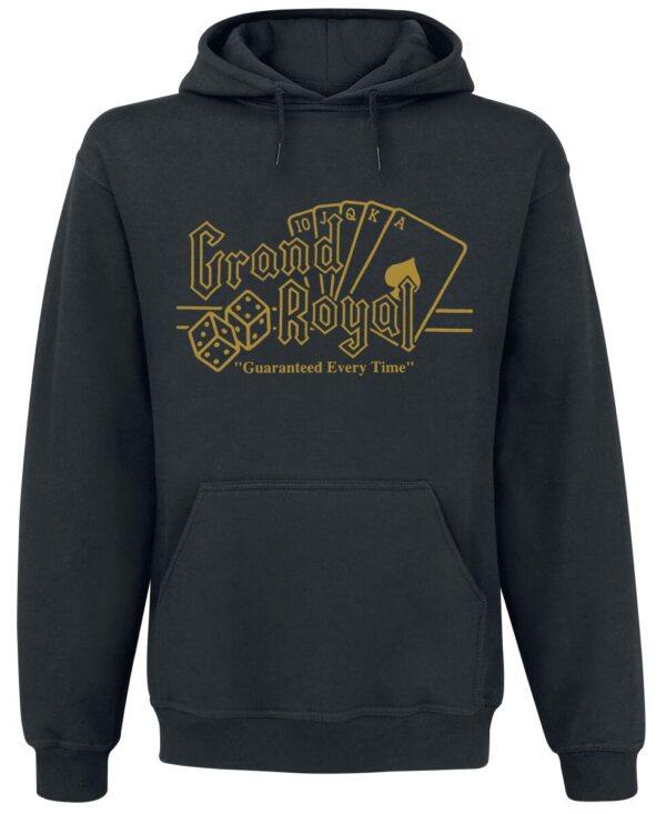 Beastie Boys Hooded sweater - Grand Royal - S to 3XL - for Men - black - 80% cotton, 20% polyester Hooded sweaters & -jackets Band Merchandise - Image 1
