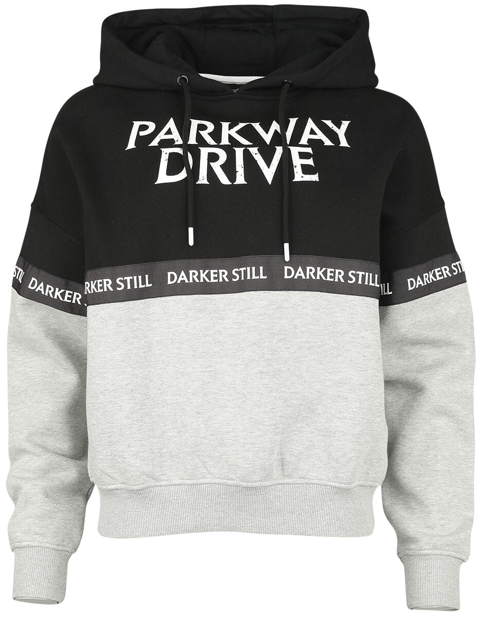 Parkway Drive Hooded sweater - EMP Signature Collection - S to XXL - for Women - light grey/black - 70% cotton, 30% polyester Hooded sweaters & -jackets Band Merchandise