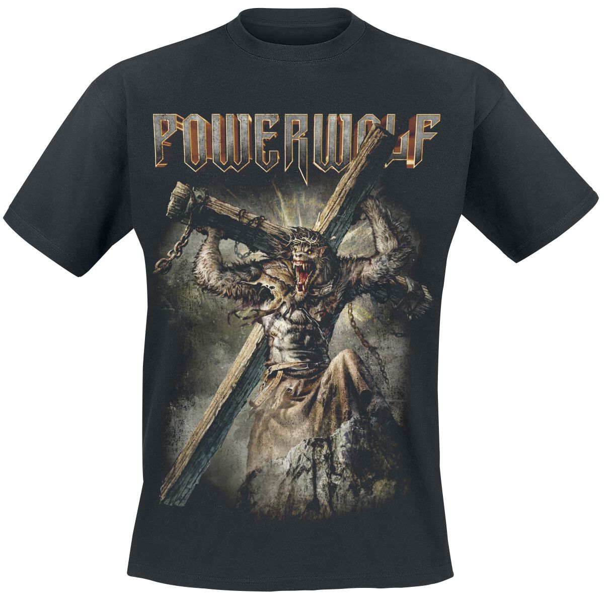 Powerwolf T-Shirt - Interludium - S to 3XL - for Men - black - 100% cotton T-Shirts Band Merchandise