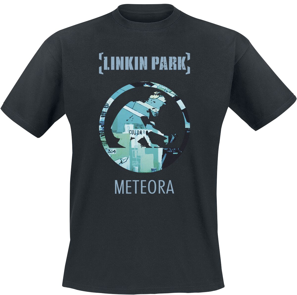 Linkin Park T-Shirt - Meteora 20th Anniversary - S to XXL - for Men - black - 100% cotton T-Shirts Band Merchandise