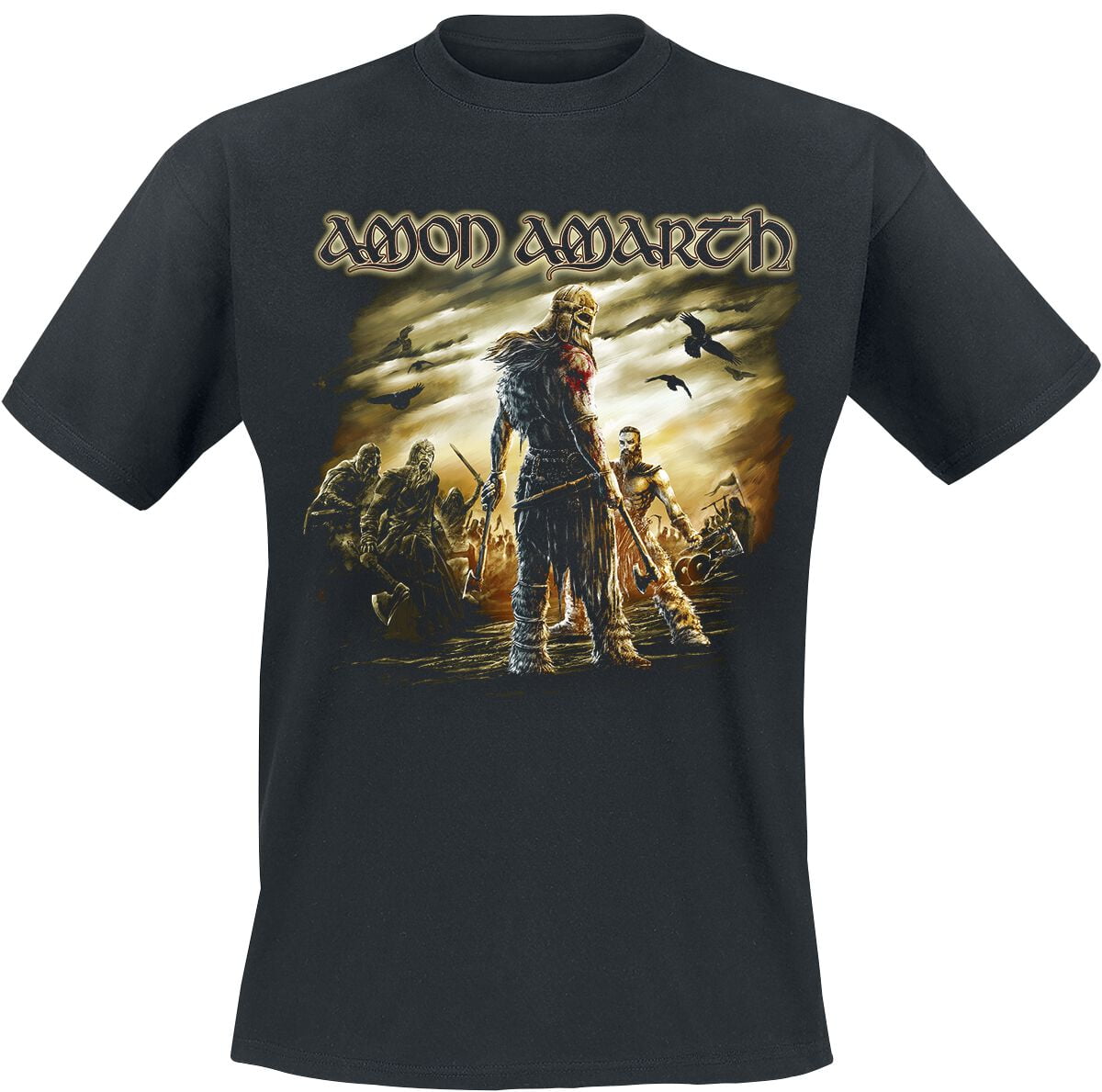 Amon Amarth T-Shirt - Get In The Ring - M to XXL - for Men - black - 100% cotton T-Shirts Band Merchandise