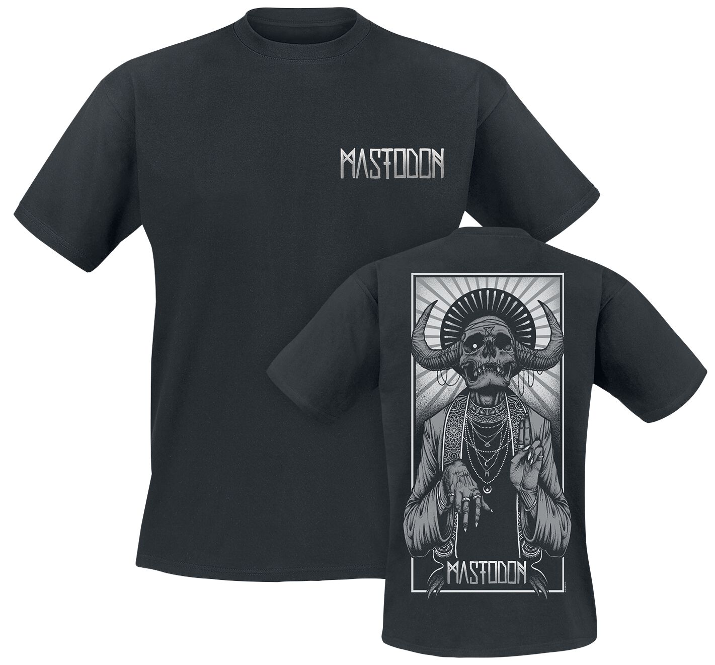 Mastodon T-Shirt - Orison - S to 4XL - for Men - black - 100% cotton T-Shirts Band Merchandise