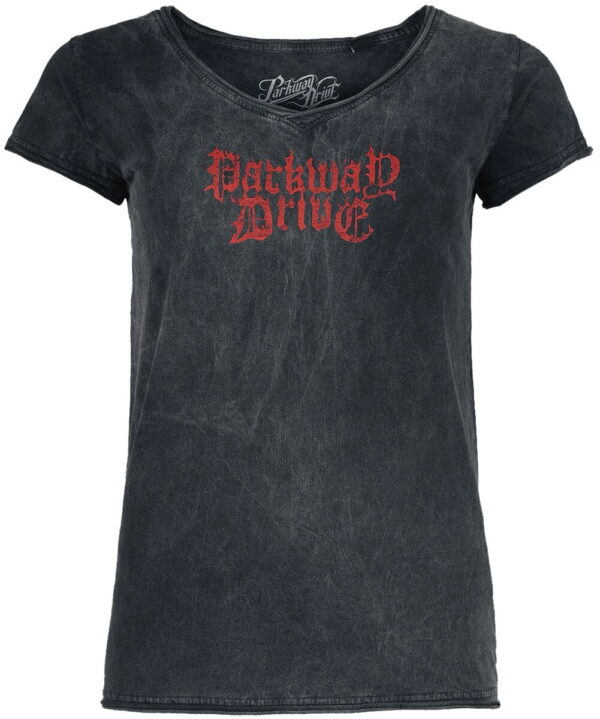 Parkway Drive T-Shirt - King Of Nevermore - S to XL - for Women - dark grey - 100% cotton T-Shirts Band Merchandise