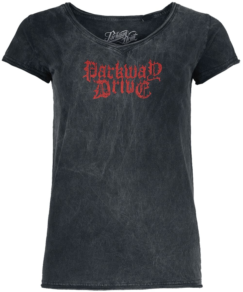 Parkway Drive T-Shirt - King Of Nevermore - S to XL - for Women - dark grey - 100% cotton T-Shirts Band Merchandise