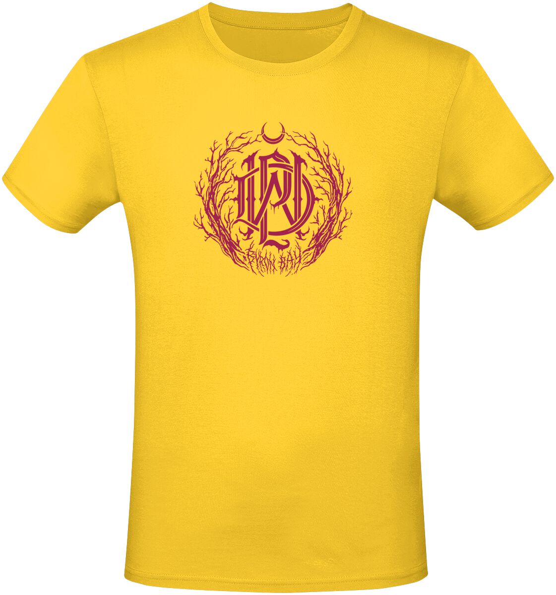 Parkway Drive T-Shirt - Crest - L to XXL - for Men - yellow - 100% cotton T-Shirts Band Merchandise