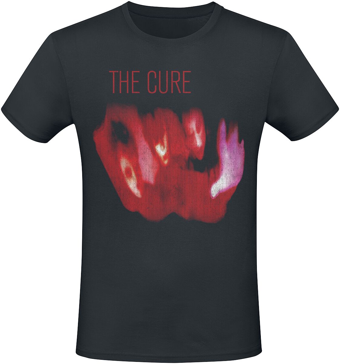 The Cure T-Shirt - Pornography 1982 - L to 3XL - for Men - black - 100% cotton T-Shirts Band Merchandise