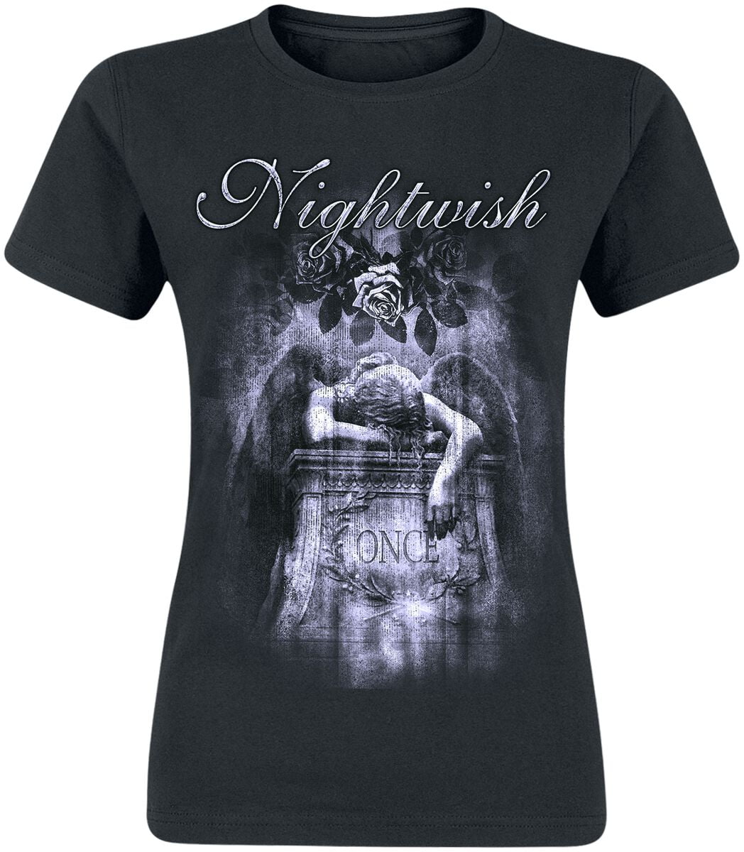 Nightwish T-Shirt - Once - L to XL - for Women - black - 100% cotton T-Shirts Band Merchandise