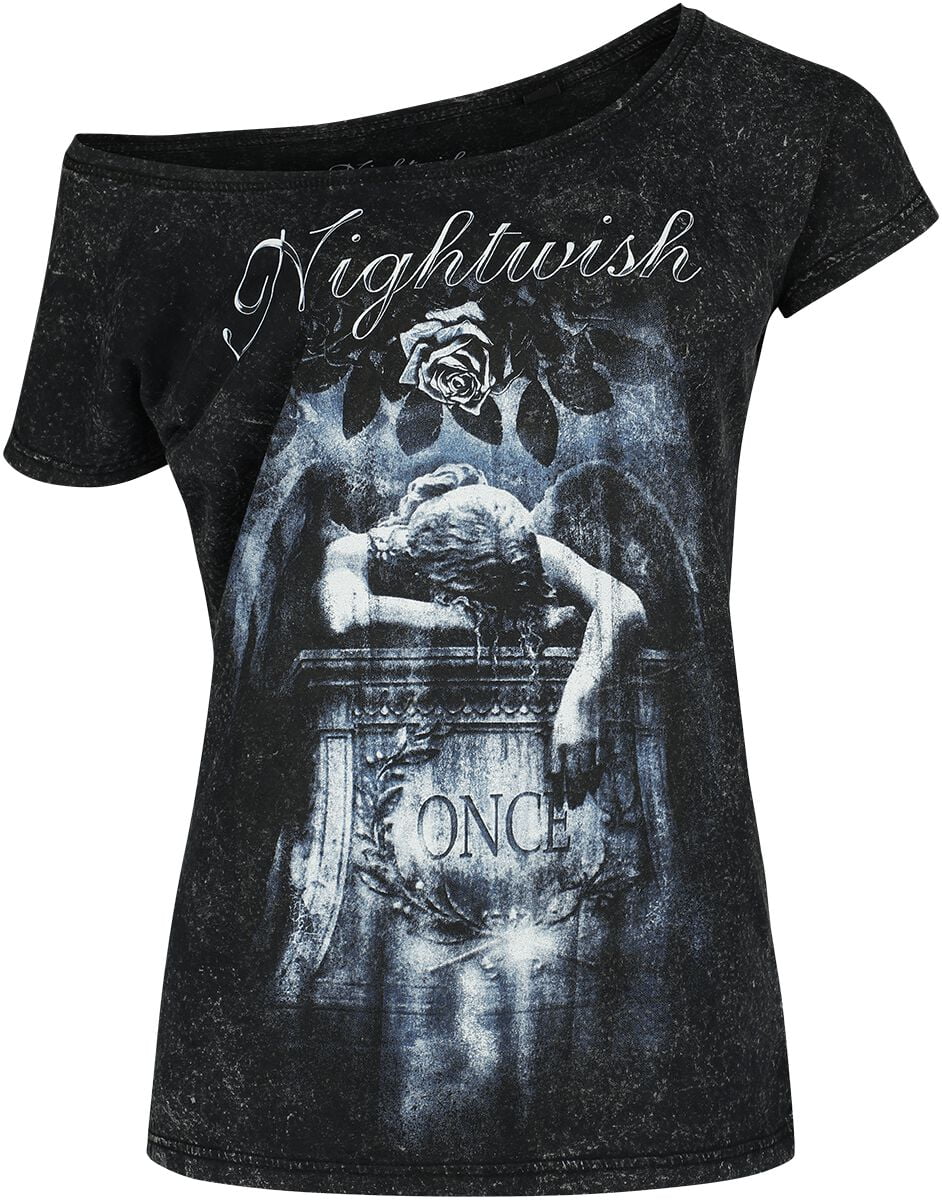 Nightwish T-Shirt - Once - S to XL - for Women - black - 100% cotton T-Shirts Band Merchandise