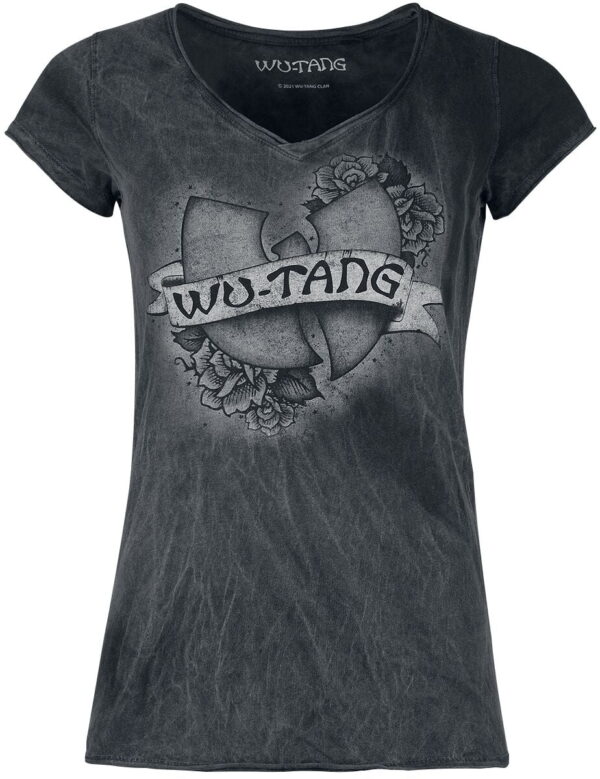 Wu-Tang Clan T-Shirt - Tattoo Logo - S to 3XL - for Women - black - 100% cotton T-Shirts Band Merchandise - Image 1