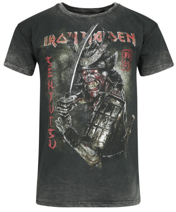 Iron Maiden T-Shirt - Seal 23 - S to 4XL - for Men - grey - 100% cotton T-Shirts Band Merchandise - Image 1