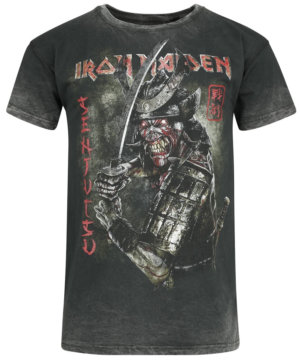 Iron Maiden T-Shirt - Seal 23 - S to 4XL - for Men - grey - 100% cotton T-Shirts Band Merchandise