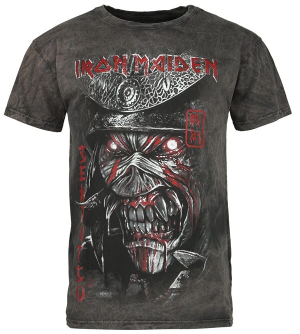 Iron Maiden T-Shirt - S to 4XL - for Men - grey - 100% cotton T-Shirts Band Merchandise - Image 1