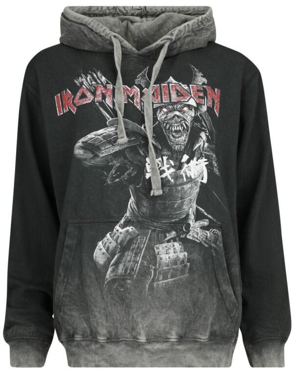 Iron Maiden Hooded sweater - Senjutsu - S to XXL - for Women - grey - 100% cotton Hooded sweaters & -jackets Band Merchandise - Image 1
