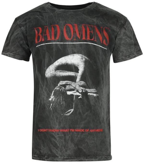 Bad Omens T-Shirt - I Don't Know - S to 4XL - for Men - anthracite - 100% cotton T-Shirts Band Merchandise - Image 1