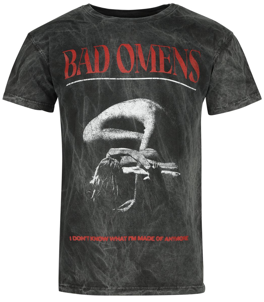 Bad Omens T-Shirt - I Don't Know - S to 4XL - for Men - anthracite - 100% cotton T-Shirts Band Merchandise